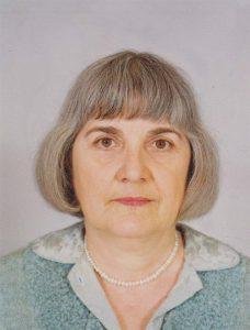 Портрет на Емилия Топалова - актриса, от основателите на Куклен театър Русе